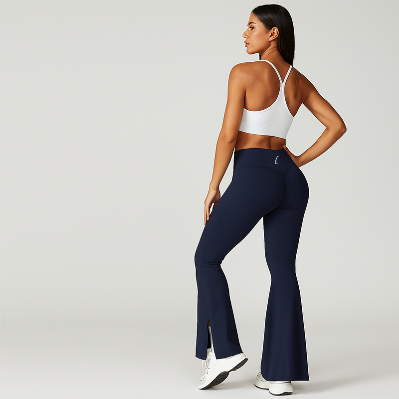 COSMOS High Waisted Flared Leggings
